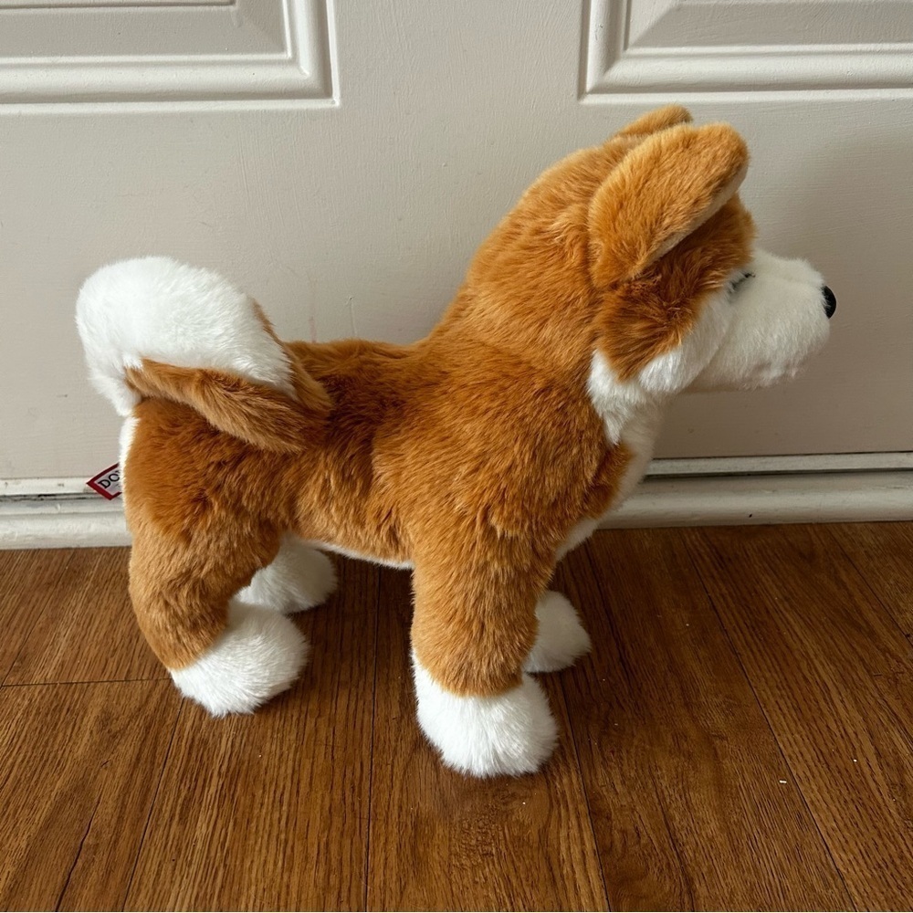 Douglas Cuddle Toy Shiba Inu Plush - Picture 3 of 4